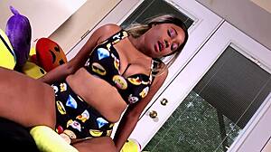 oh gosh i love playin with my toys as pornstar nina rivera gettin all wet and drippin