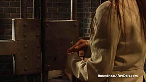 Will This Naughty Horny Lesbian Slave Orgasm Hard With Madames Panties?