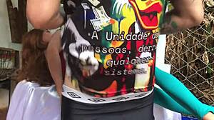 Amateur Lies To Give Assfucking With Sex Toy Doll In Outdoor Public Solo