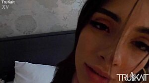 Czech Beauty ALEXIS CRYSTAL Enjoys HOT THREESOME with HUGE CZECH COCK Outdoors!