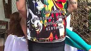 Amateur Lies To Give Assfucking With Sex Toy Doll In Outdoor Public Solo