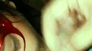 Intense Emotions Rise As Girlfriend Gives Deep Throat Oral On Balcony Patio