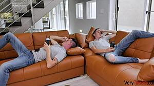 You take her mouth I'll fuck her pussy stepsis