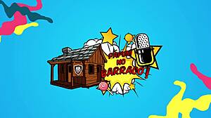 bianca demarchi mostra a silhueta do seu corpo morde a orelha do ruan e o pescoço que tesão - podcast pãpum no barraco