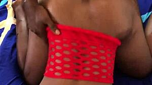 Hot Black Babe Fucked Doggystyle