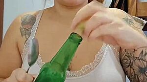 In a moment of intense arousal, the lighthouse suddenly lights up. It signals her overwhelming desire building inside.