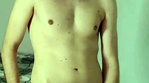 Amateur solo masturbation in bedroom with huge cum on webcam showing face smartphone version 9 16 part 49