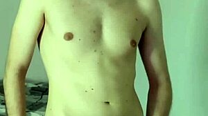 Amateur solo masturbation in bedroom with huge cum on webcam showing face smartphone version 9 16 part 49