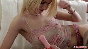 Why Settle for One When Blonde Teen Dora C Rides and Sucks in HD Group Hardcore Action?