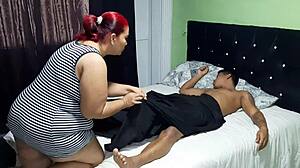 My Stepmom Sucks My Big Cock Early In The Morning