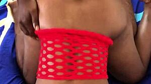 Hot Black Babe Fucked Doggystyle