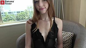 Chinese Looking White Girl Myra Moans Gets Bananafever Certified In Hotel Wedding Sex With Tall Asian Bride And Facial Cumshot