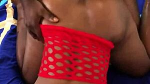 Hot Black Babe Fucked Doggystyle