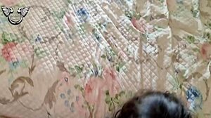 menage with hot brazilian neighbor spying on balcony leads to cowgirl ride and blowjob close up