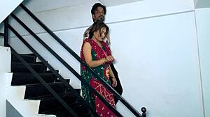 maid brought her boyfriend to sahabs house for big ass couple fun