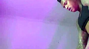 Intense amateur hard sex contrasts huge cock with squirting ebony cutie