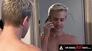 We Swing Both Ways - Charlotte Sins Unleashes Raw Bisexual Desire in Swinger Threesome Frenzy Part 1!