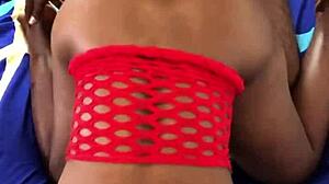 Hot Black Babe Fucked Doggystyle