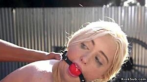 Helpless Saloon Maid Endures Anal Bdsm Bondage