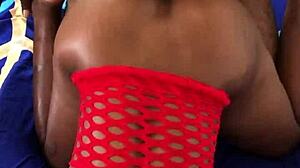 Hot Black Babe Fucked Doggystyle