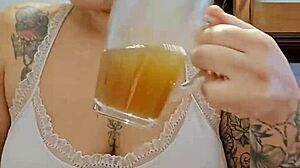 In a moment of intense arousal, the lighthouse suddenly lights up. It signals her overwhelming desire building inside.