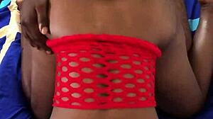 Hot Black Babe Fucked Doggystyle