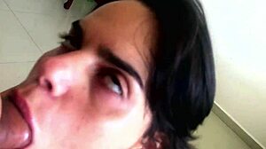 Beautiful Milf Loves Cum in Mouth from Deepthroat Blowjob