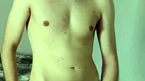 Amateur solo masturbation in bedroom with huge cum on webcam showing face smartphone version 9 16 part 49