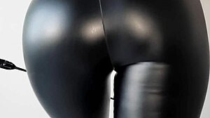 Dominatrix In Tight Leggings Forces Ass Worship With Sexy Juicy Curves And Face Sitting Fetish. She Makes Slaves Dream Of Touching Or Smothering Under Her Control.