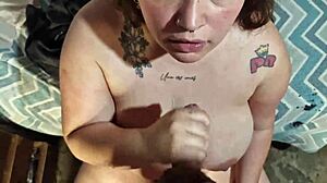 Amateur Latina Sucks Boyfriend's Cock on Holiday Anniversary