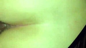 Fuck Girlfriend Ass With Plug In Lingerie Pussy Action