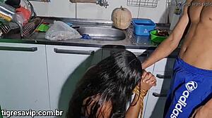 Tigresa Vip explores intriguing anal fetish with shemale in hardcore amateur lesbian oral sex session