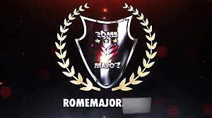 Ready for bathroom sex? How does Vixen Vanity handle Rome Major's big black cock in rough doggystyle squirting action?