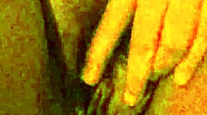 Do you want to open my virgin wet pussy and lick it until I cum? This chubby latina in lingerie uses dildo for first homemade solo play.