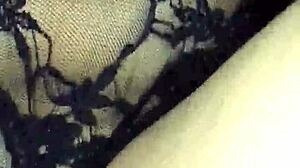 Fuck Girlfriend Ass With Plug In Lingerie Pussy Action