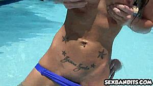 Lizz Tayler Gets Her Tiny 18+ Pussy Smashed In Garage!