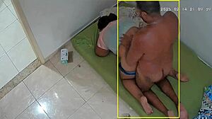 Hidden camera catches wife cheating on husband with neighbor!