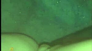 Tinder slut starts masturbating solo in chubby wet session as fat teen.