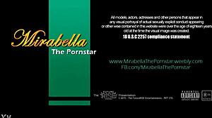 Mirabella teases as whore wanting orgasm
