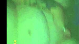 Tinder slut starts masturbating solo in chubby wet session as fat teen.