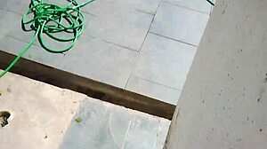 Called Mason on Sunday to Finish Pool Work But Got Ready Slutty Waiting He Jerked Off and Came for Me