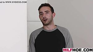 Katya rodriguez gets help from stepmom aiden starr in group scene