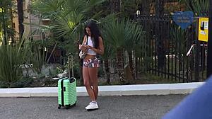 Student Offers Herself for Double Penetration