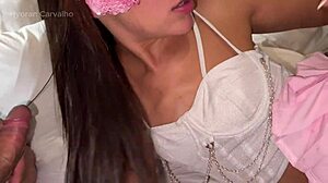 Married brazilian wife offers anal creampie and pussy fisting in interracial group orgy with husband watching bareback dp action.