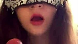 hey this pov russian girl does dildo blowjob with dirty talk and facesitting fantasies