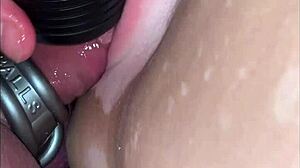 Multiple orgasms from cock fucking pussy and tits naked