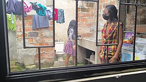 Housewives turn into hot sluts making homemade porn after laundry with sexy mature latina vibes