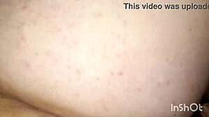 Blonde goddess deepthroats big cock before intense anal creampie with interracial girlfriend screaming