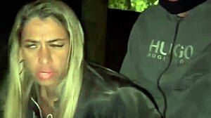 whoa, check this esposa goin wild transando right on those train tracks live 😈🚂