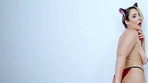 I'm your cosplay kitten in heat, ready for solo fun